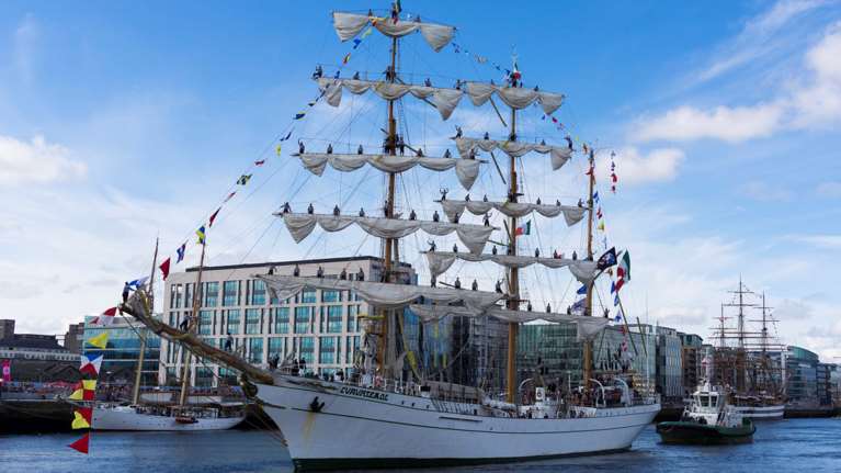 Στα Χανιά το εντυπωσιακό μεξικάνικο ιστιοφόρο ARM CUAUHTEMOC [βίντεο]