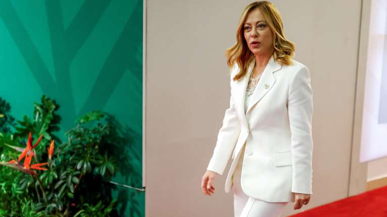 Μελόνι: &quot;Με ενδιαφέρει σε ποιο σχέδιο θα φτάσουμε για την Ουκρανία, όχι ποιος το έγραψε&quot;