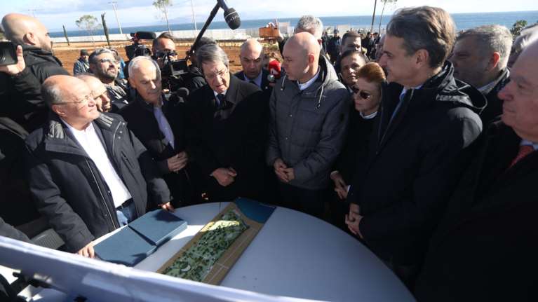 Στο Μάτι ο Μητσοτάκης με τον πρόεδρο της Κύπρου Νίκο Αναστασιάδη - Συγκίνηση στη συνάντηση στο Μαξίμου