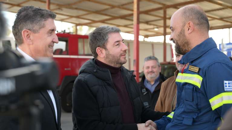 Ανδρουλάκης σε εθελοντές πυροσβέστες: Να καταστήσουμε τη χώρα μας πιο ανθεκτική απέναντι στην κλιματική αλλαγή