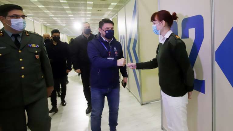 Χαρδαλιάς: Όλα έτοιμα για το μεγαλύτερο εμβολιαστικό κέντρο της χώρας - Ξεκινάει τη Δευτέρα η λειτουργία του στην ΔΕΘ