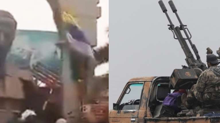 Σφίγγει ο κλοιός στη Δαμασκό: Ισλαμιστές γκρέμισαν άγαλμα του πατέρα Άσαντ - Ο πρόεδρος της Συρίας λέει ότι δεν έχει διαφύγει