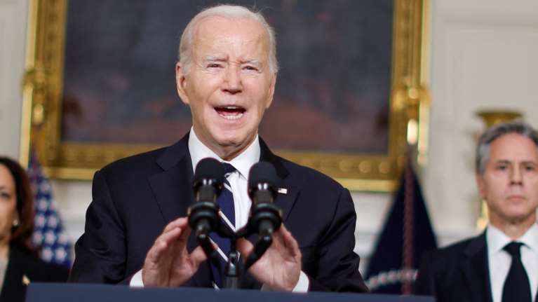 Μπάιντεν: &quot;Οι ΗΠΑ είναι στο πλευρό του Ισραήλ - Πράξη απόλυτου κακού η επίθεση της Χαμάς&quot;