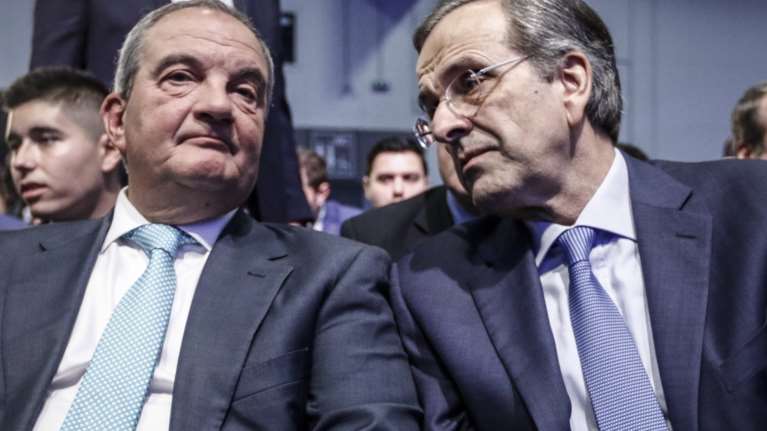 Το παρασκήνιο της συνάντησης Καραμανλή - Σαμαρά: Το μήνυμα στον Κυριάκο Μητσοτάκη