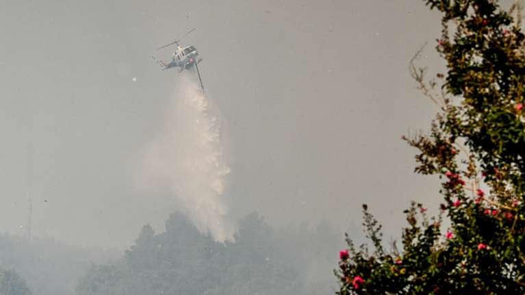 Σέρρες: Φωτιά στο πεδίο βολής στο Μελενικίτσι