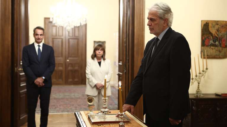 Χρήστος Στυλιανίδης: Ορκίστηκε ως υπουργός Ναυτιλίας και Νησιωτικής Πολιτικής