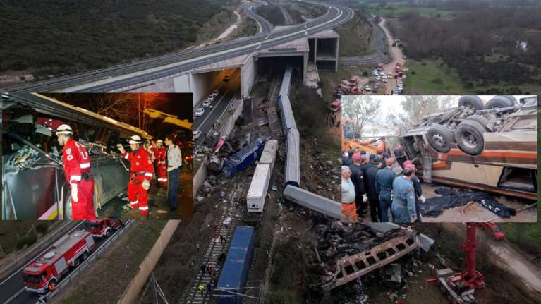 Τα καταραμένα Τέμπη: Τρεις τραγωδίες σε 24 χρόνια - Η σύγκρουση τρένων και τα δύο τροχαία με οπαδούς του ΠΑΟΚ και μαθητές