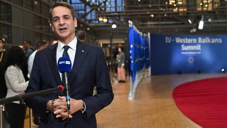 Μητσοτάκης: &quot;Η Ελλάδα είναι ο θεματοφύλακας της ευρωπαϊκής πορείας της Αλβανίας - Θέλουμε τη Σερβία στην ΕΕ&quot;