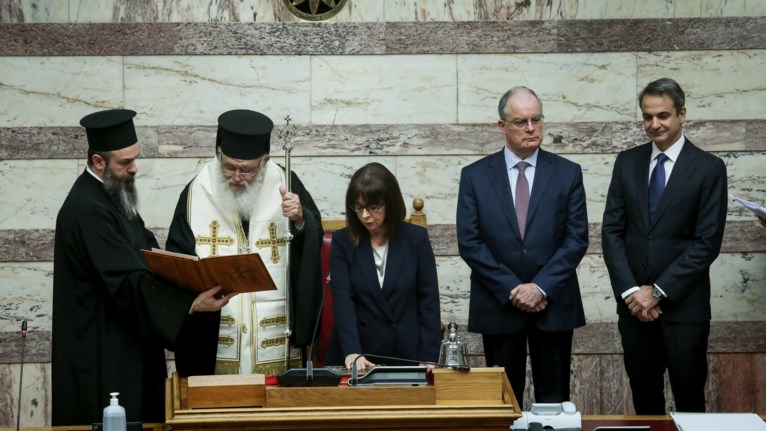 Ορκωμοσία Σακελλαροπούλου