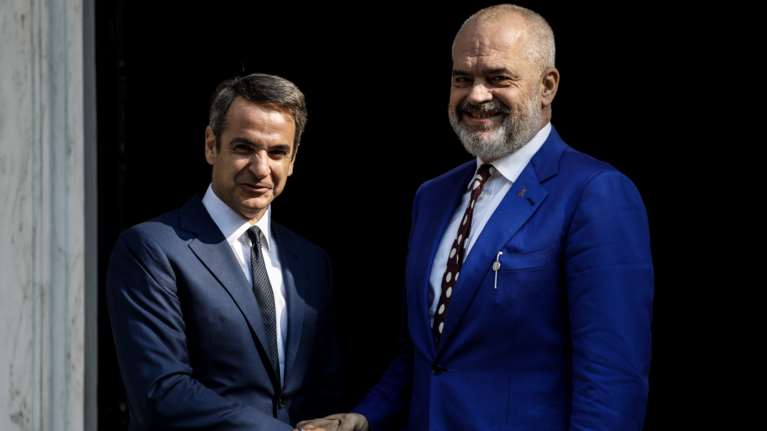 Συνάντηση Μητσοτάκη - Ράμα: Θέμα κράτους δικαίου στην Αλβανία η κράτηση του Φρέντη Μπελέρη