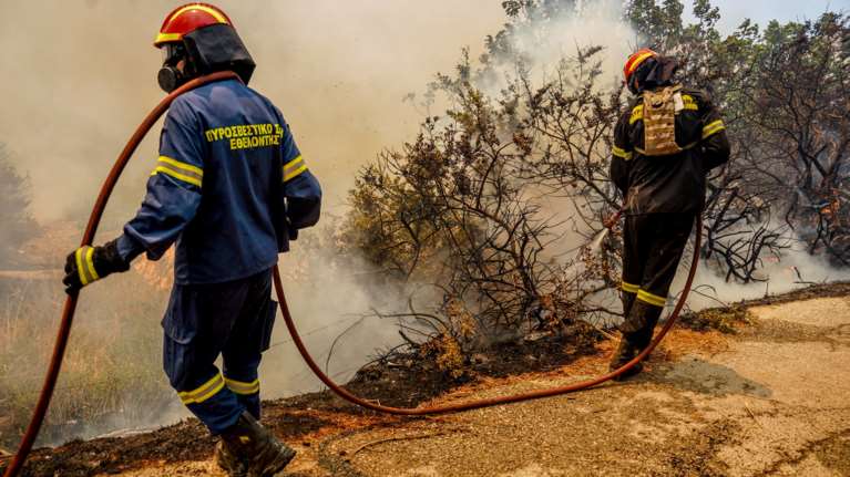 Πολύ υψηλός κίνδυνος πυρκαγιάς σήμερα σε Αττική και Στερεά Ελλάδα [χάρτης]