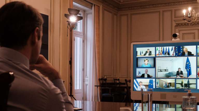 Ναυάγιο στη Σύνοδο Κορυφής για τα &quot;κορονο-ομόλογα&quot; - Τι ζήτησε ο Μητσοτάκης