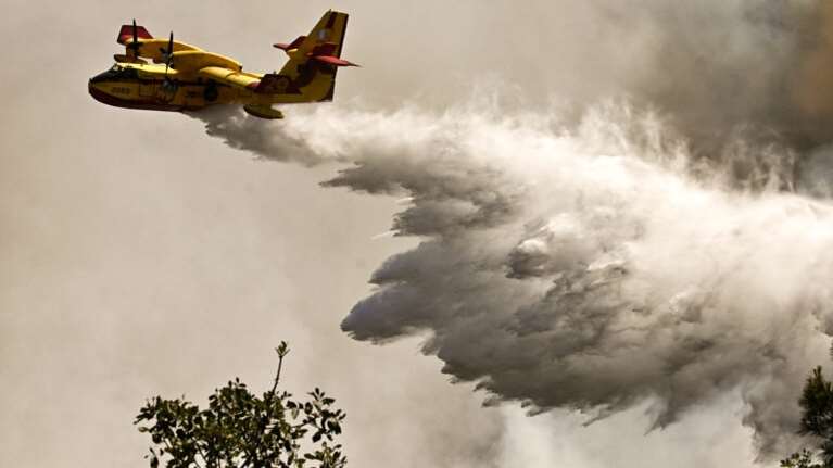 Νέα φωτιά σε Μαρκόπουλο και Σταμάτα - Μεγάλη κινητοποίηση της Πυροσβεστικής