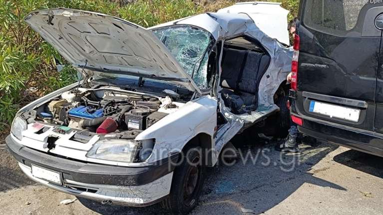 Στα μαύρα τα Χανιά μετά από τροχαίο: Νεκροί τρεις νεαροί, σε κρίσιμη κατάσταση διασωληνωμένη μια κοπέλα [εικόνες]