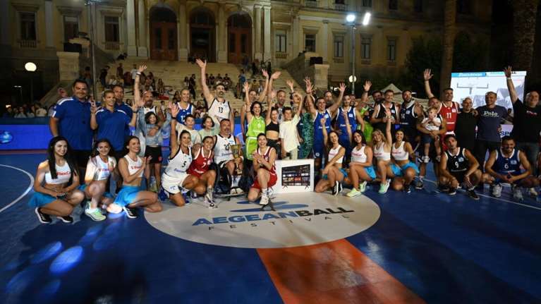 Στη Σύρο το μεγαλύτερο FIBA 3X3 Stoiximan AegeanBall Festival