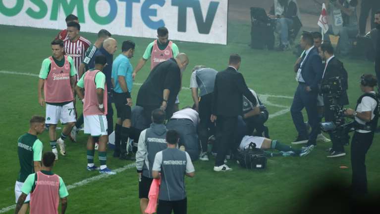 Ο Ολυμπιακός για το επεισοδιακό ντέρμπι: &quot;Ο Παναθηναϊκός έφυγε με δική του βούληση, δεν το ζήτησε ο διαιτητής&quot;