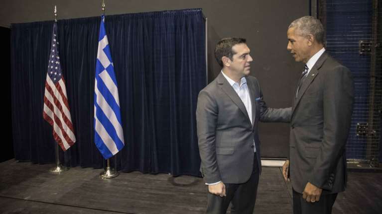 Στην ομιλία του Ομπάμα στο Ίδρυμα Σταύρος Νιάρχος και ο Αλέξης Τσίπρας