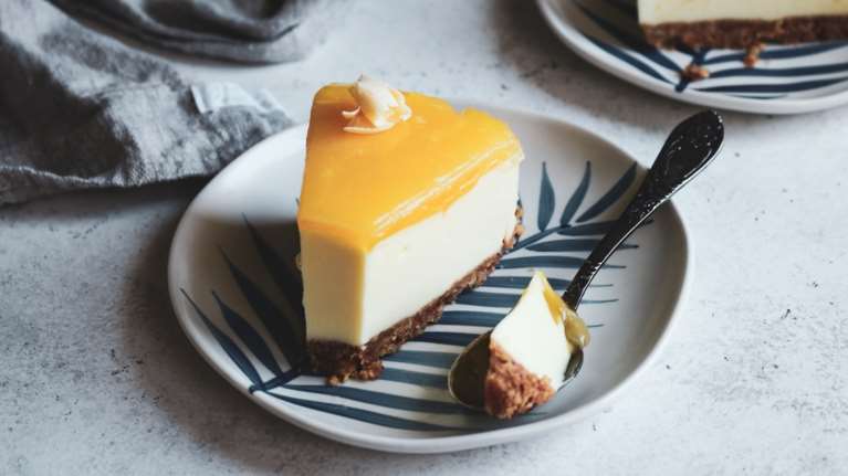 Cheesecake με λεμόνι και λευκή σοκολάτα - Eύκολο, γρήγορο και απίστευτα κρεμώδες