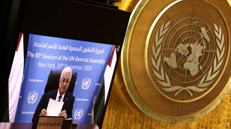 Αμπάς στον ΟΗΕ: &quot;Το Ισραήλ διαπράττει έγκλημα κατά της ανθρωπότητας&quot; - &quot;Απορρίπτουμε οσα έκανε η Χαμάς&quot;