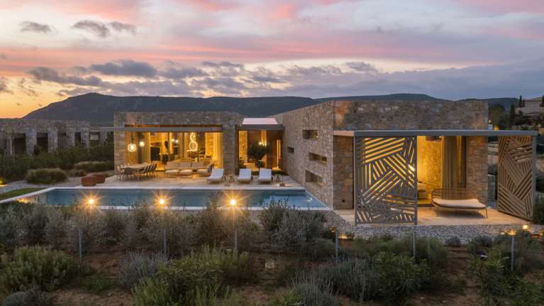 Βίλες στην διαρκώς αναπτυσσόμενη Μεσσηνία