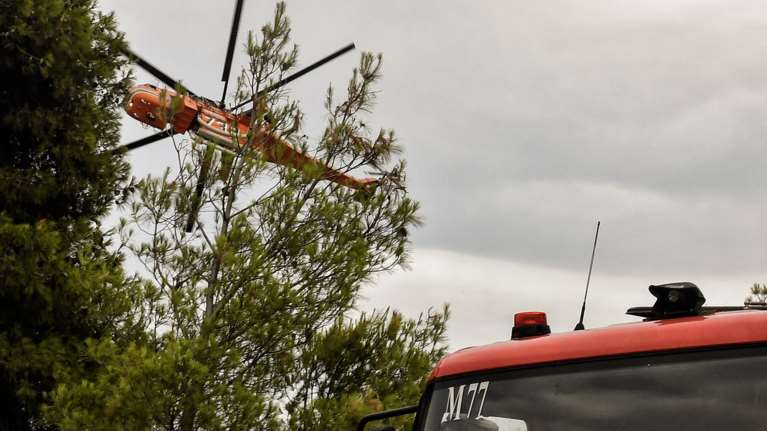 Φωτιά στον Άγιο Βασίλειο Ρεθύμνου - Μήνυμα από το 112 για τους κατοίκους