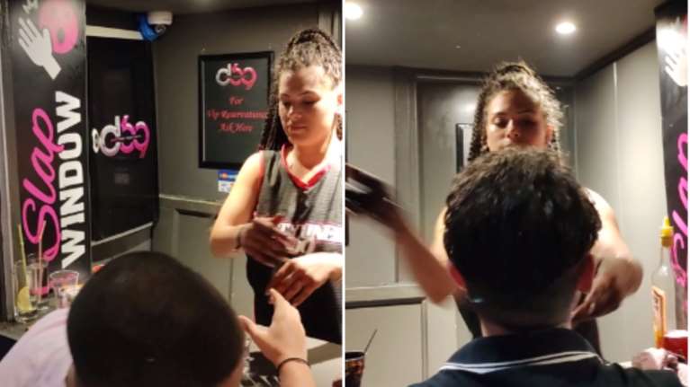 Viral το &quot;σφαλιάρα challenge&quot; στην Ίο - Παραγγέλνεις σφηνάκι και σε... χαστουκίζουν [βίντεο]