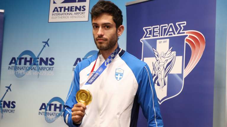 Μίλτος Τεντόγλου: Σε σχέση με γνωστή αθλητικογράφο ο χρυσός Ολυμπιονίκης - Πώς γνωρίστηκαν [Εικόνες]