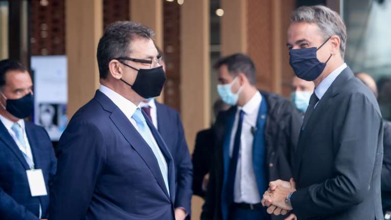 Μητσοτάκης - Μπουρλά εγκαινίασαν το νέο κέντρο καινοτομίας της Pfizer στη Θεσσαλονίκη