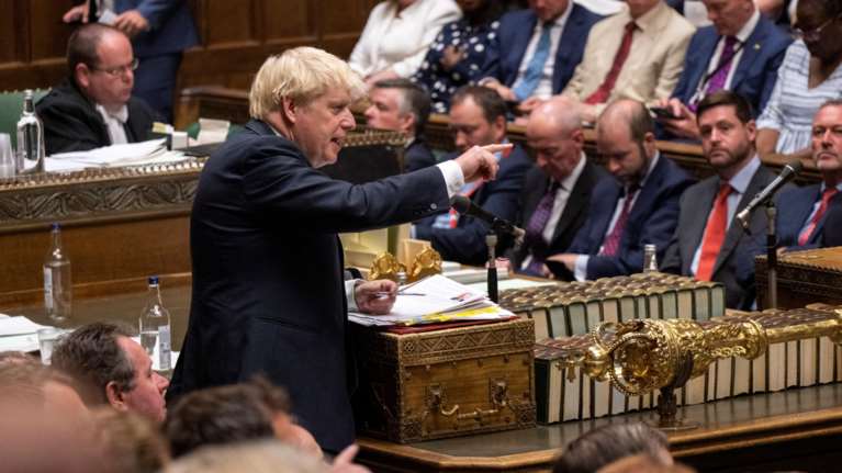 Με ατάκα... Terminator αποχαιρέτησε ο Μπόρις Τζόνσον τη Βουλή των Κοινοτήτων: Hasta la vista baby [βίντεο]