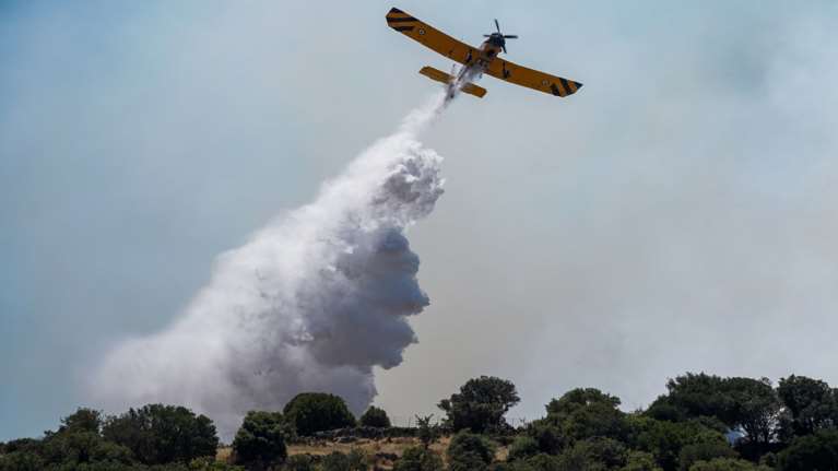 Μαραθώνας: Βίντεο από τη στιγμή που ξεσπά η φωτιά - "Οι επόμενες μέρες θα είναι πολύ δύσκολες"