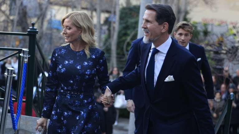 Μαρί Σαντάλ - Παύλος Ντε Γκρες: Οικογενειακή απόδραση στο St.Moritz