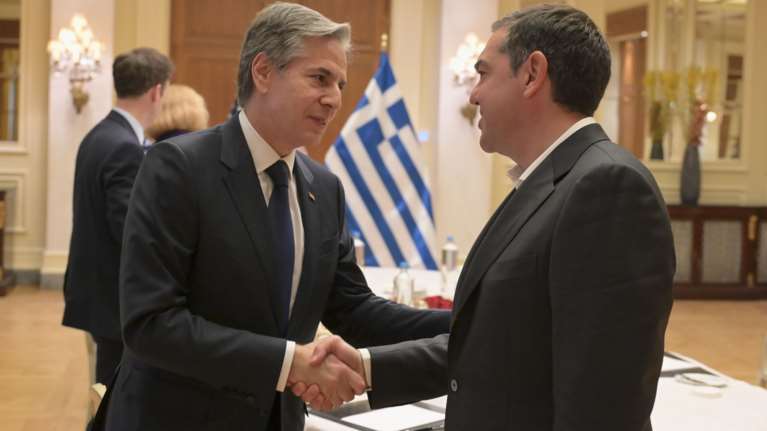 Τσίπρας σε Μπλίνκεν: Οι ΗΠΑ να στηρίξουν τον διάλογο με την Τουρκία με δύο σαφείς κόκκινες γραμμές [εικόνες]