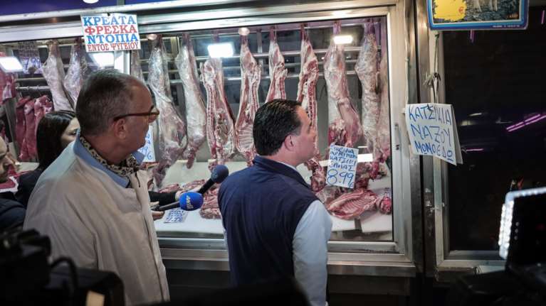 Γεωργιάδης από τη Βαρβάκειο: Στα περσινά επίπεδα οι τιμές σε αρνί και κατσίκι [βίντεο]