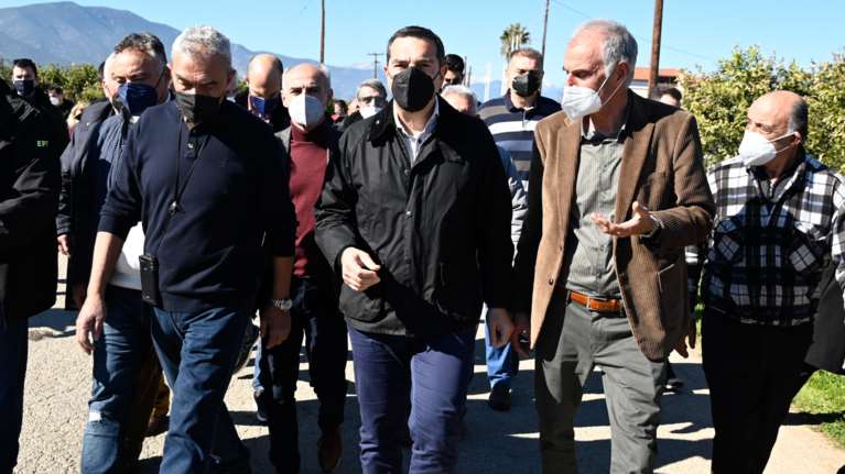 Τσίπρας σε αγρότες από την Αργολίδα: Μόνη λύση είναι οι εκλογές και η προοδευτική κυβέρνηση