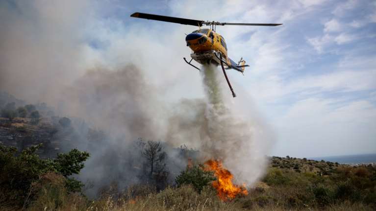 Φωτιά στην Ηλεία στην περιοχή Χάβαρι - Στο σημείο επίγειες και εναέριες δυνάμεις