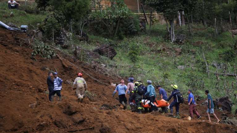 Κολομβία: Τουλάχιστον 16 νεκροί και 15 τραυματίες μετά από κατολίσθηση