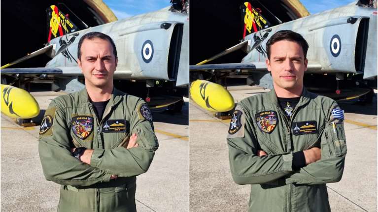 Πτώση Φάντομ: Τον βαθμό του Αντιπτέραρχου παίρνουν τιμητικά οι δύο νεκροί πιλότοι