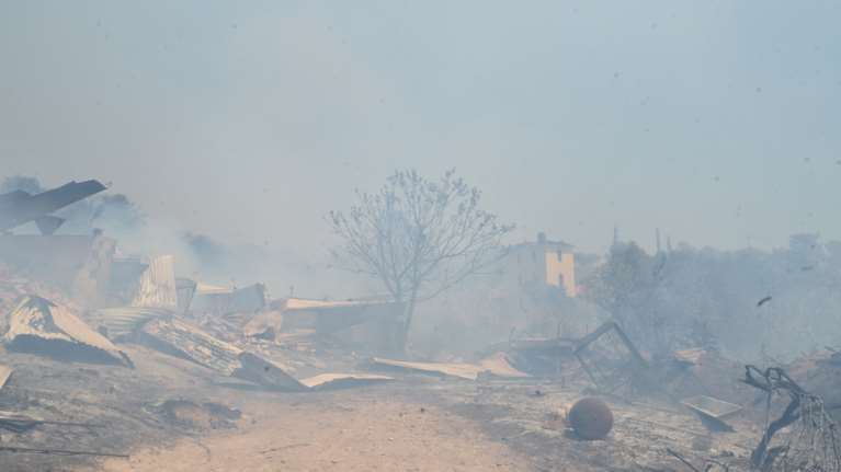 Copernicus: Στην τεράστια φωτιά στην Αττική κάηκε έκταση 85 τετραγωνικών χιλιομέτρων - 23 χιλιόμετρα πύρινα μέτωπα