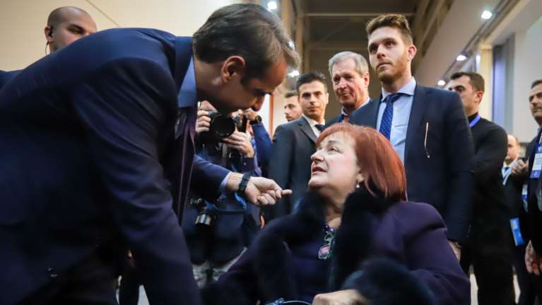 Επίσκεψη Μητσοτάκη στο 251 ΓΝΑ - Ενημερώθηκε για την κατάσταση υγείας της Μαριέττας Γιαννάκου