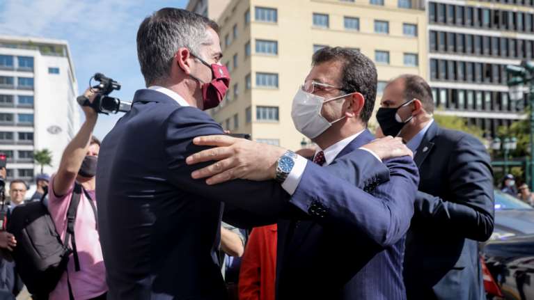 Εκρέμ Ιμάμογλου: Συνάντηση του Δημάρχου Κωνσταντινούπολης με τον Κώστα Μπακογιάννη - Στις 13:00 η συνάντηση με Μητσοτάκη