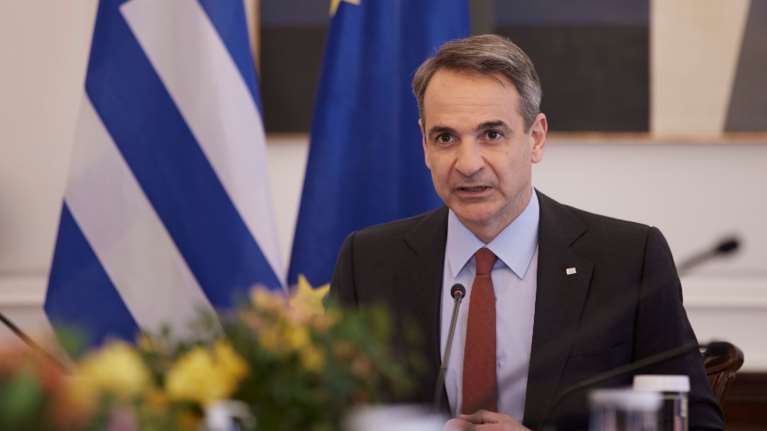 Μητσοτάκης στη Σύνοδο Κορυφής του ΝΑΤΟ: Oλες οι χώρες-μέλη να εφαρμόσουν τις κυρώσεις της ΕΕ κατά της Ρωσίας