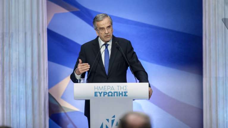 Σαμαράς στην Καλαμάτα: Τα συμπλέγματα τελείωσαν, είμαστε κόμμα συντηρητικό και φιλελεύθερο