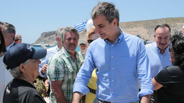 Αμφισβητούν και την ελληνική κυριαρχία στην Ψέριμο οι Τούρκοι - Εντονη ενόχληση για την επίσκεψη Μητσοτάκη στα νησιά