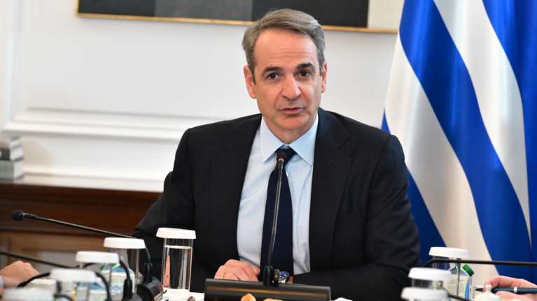 Επίσκεψη Μητσοτάκη στο εργοτάξιο του νέου διεθνούς αερολιμένα Ηρακλείου