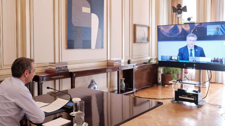 Τηλεδιάσκεψη Μητσοτάκη για τα Δυτικά Βαλκάνια: Κομβικής σημασίας οι σχέσεις καλής γειτονίας για την ένταξη στην ΕΕ