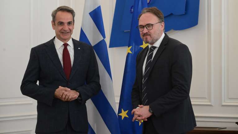 Κυριάκος Μητσοτάκης: Συνάντηση με τον Ευρωπαίο Επίτροπο Ενέργειας και Στέγασης Dan Jørgensen