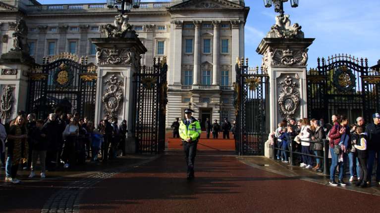 Όχημα έπεσε στις πύλες του Μπάκιγχαμ - Συνελήφθη ένας άνδρας  [βίντεο]
