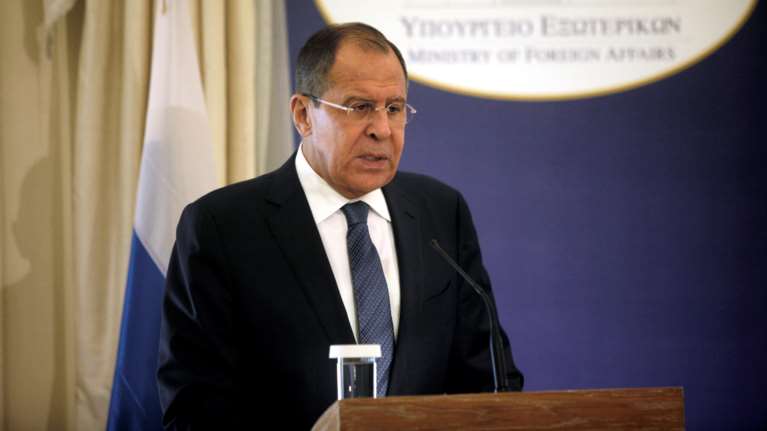 Αρνητικός στον κορονοϊό ο Λαβρόφ - Εκτός Ελλάδας η επαφή με το θετικό κρούσμα