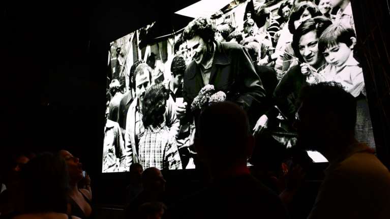 Ο Μίκης "τράνταξε" το Καλλιμάρμαρο