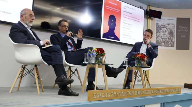 Κοντιάδης- Ο συγγραφέας του βιβλίου &quot;Φαινόμενο Κασσελάκης&quot;, σχολιάζει τη συζήτηση μαζί του: Ηταν περίεργο, λέει συνέχεια κλισε